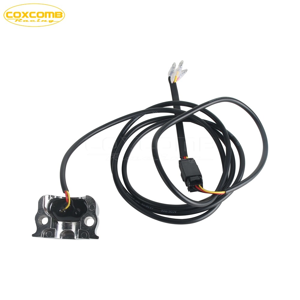 Chrome 1" Handlebar Mounted Air Ride Controller Switch For Harley Dyna Bobber