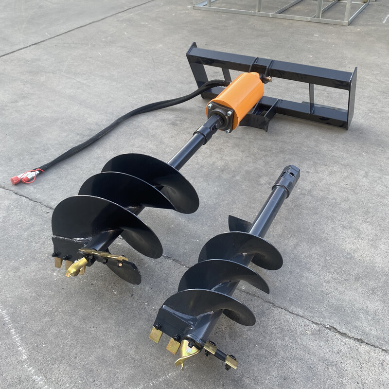 Landhonor Auger Drill Bit 12in & 18in Spiral Garden Bulb Hole Drill