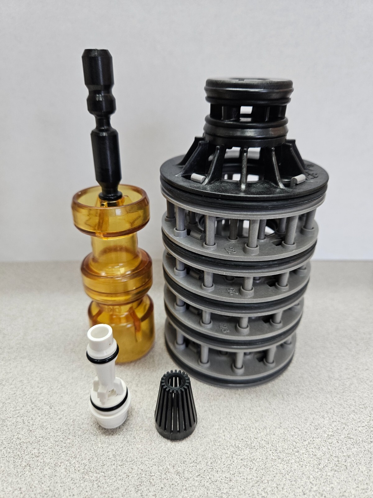 CLACK WS1 OEM Parts Softener Complete Rebuild Kit Seal/Spacer/Piston/Injector