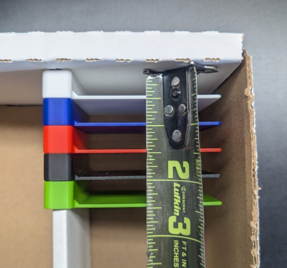 Card Divider with Retaining Clip