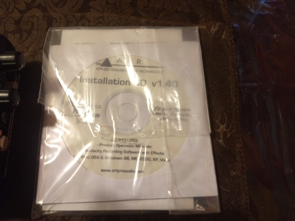 ART USB Dual Pre Two Channel Preamplifier/Computer Interface (USBDUALPREPS)