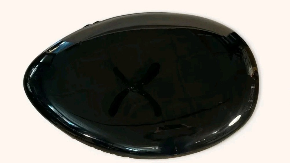 1970s Black Jason Phillips Riverstone Coffee Table