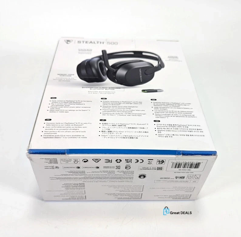 Brand New Turtle Beach Stealth 500 Wireless Multiplatform Gaming Headset