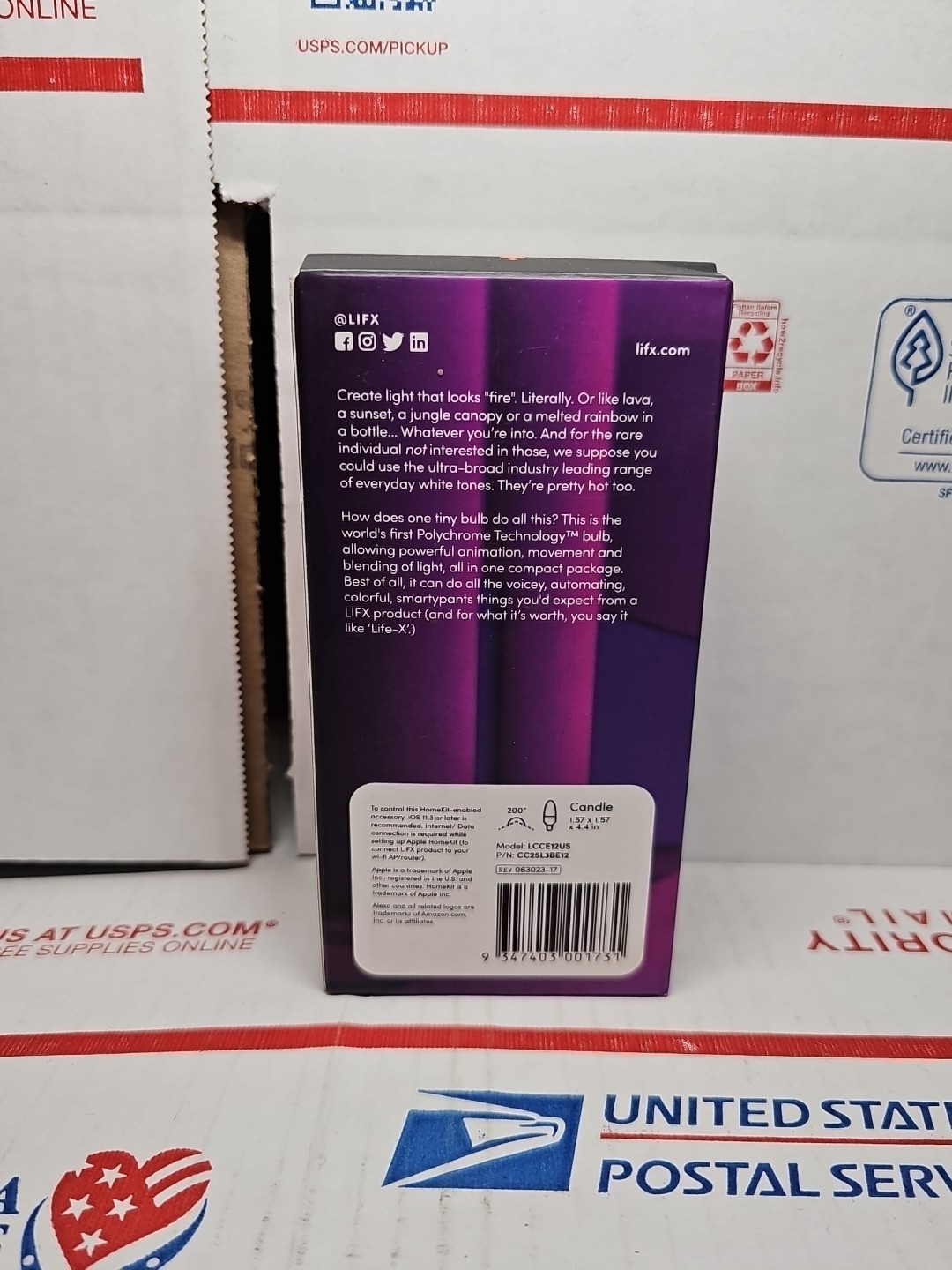 LIFX E12 Candle Color 27 Zones Smart WIFI LED Bulb