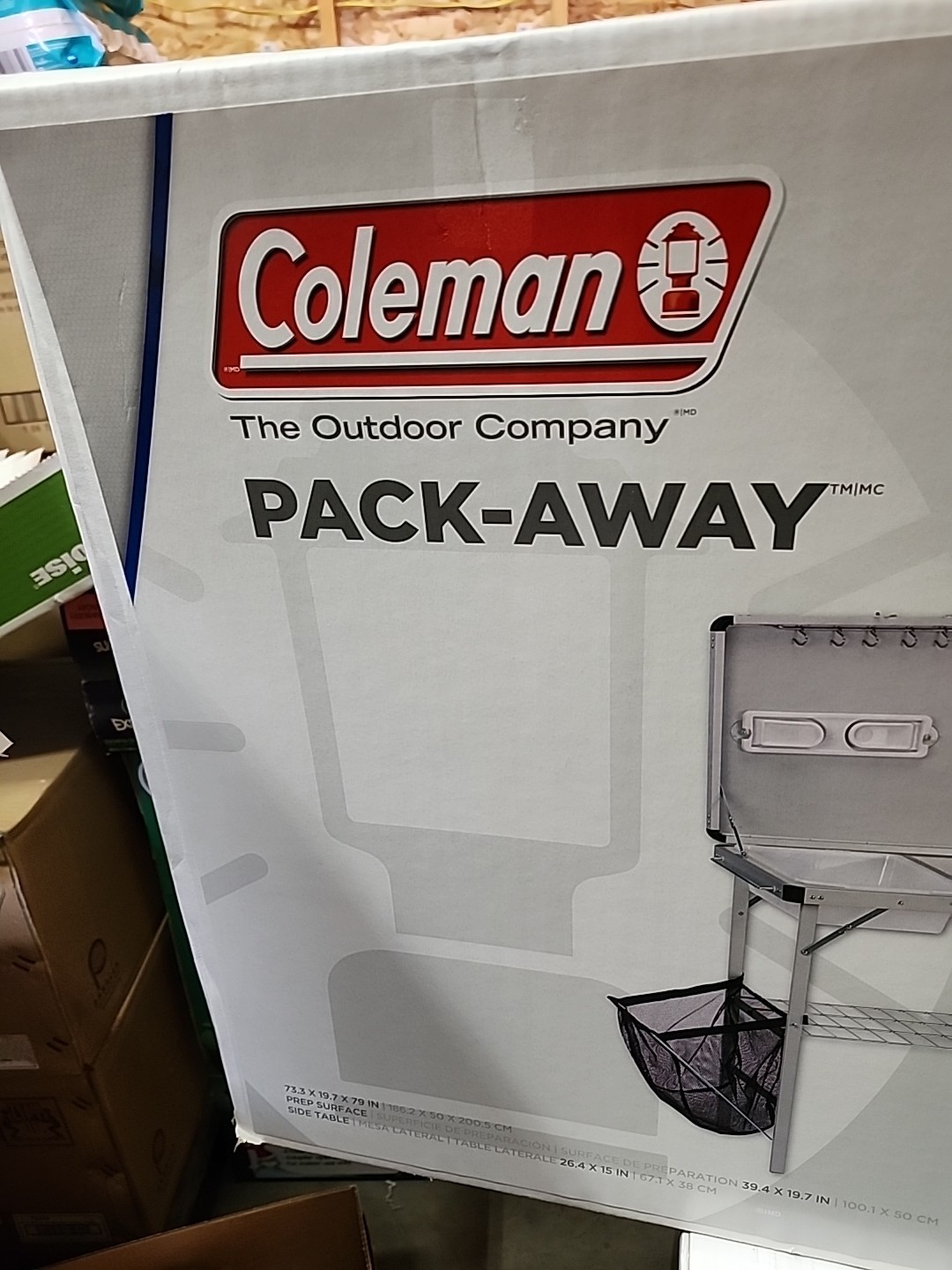 Coleman Pack-Away Folding Camp Kitchen One Color, One Size