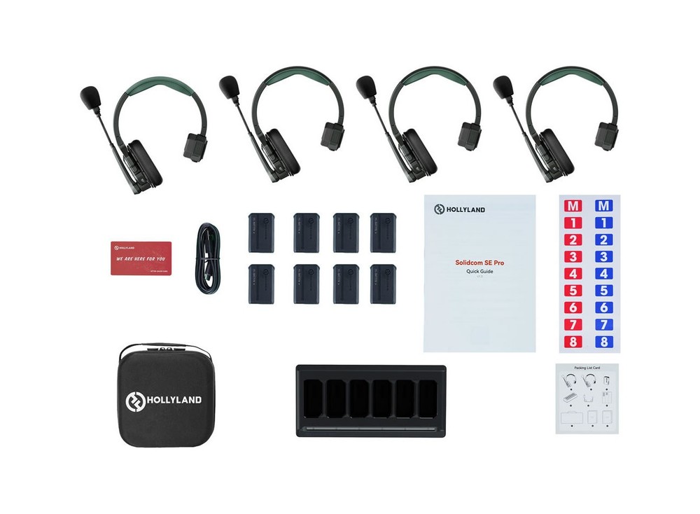 Hollyland HL-Solidcom SE Pro - 4S 4-Person Intercom System