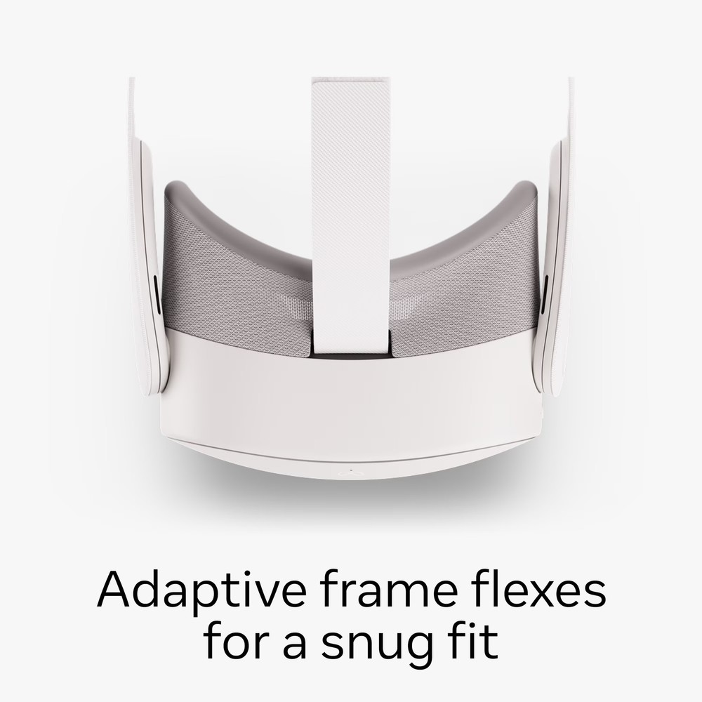 Open Facial Interface For Virtual Reality Headset Comfort Fit