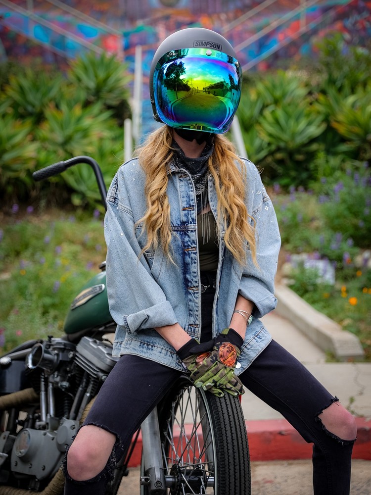 CHOPPER HELMET US RASTER LARGE CHOPRALG