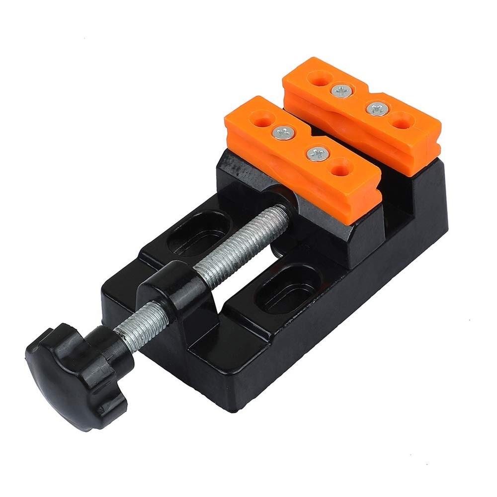 Mini Flat Clamp Table Jaw Bench Clamp Mini Drill Press Vice Opening Parallel ...