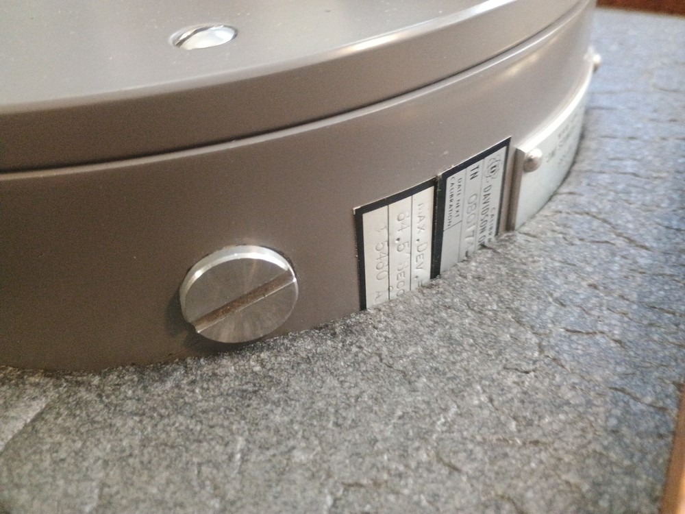 DAVIDSON ROTATING 60 SEC WEDGE D363