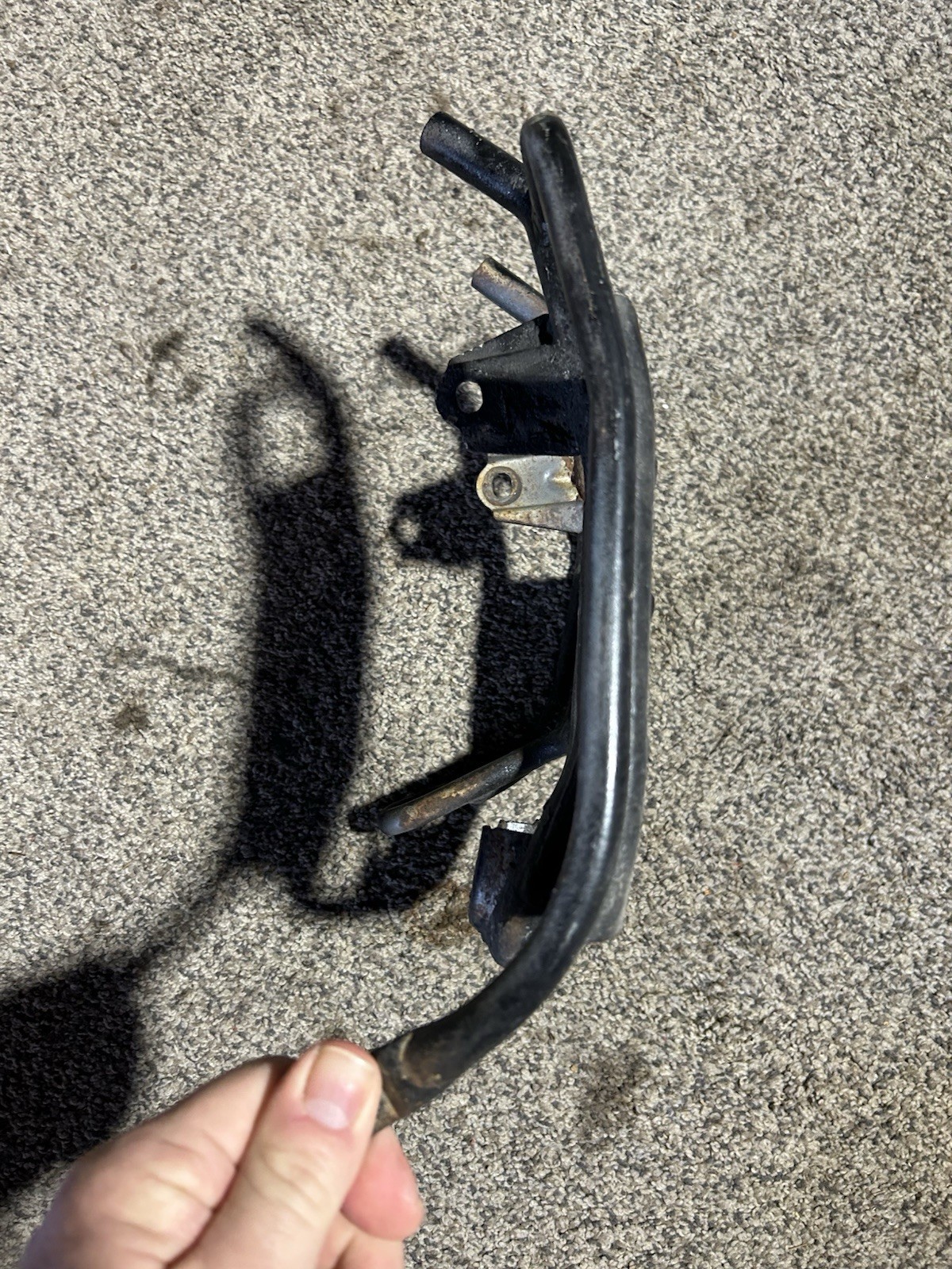 Yamaha Tri-z 250 Rear Swingarm Swing Arm Skid Plate Guard 1985 85 Tri Z