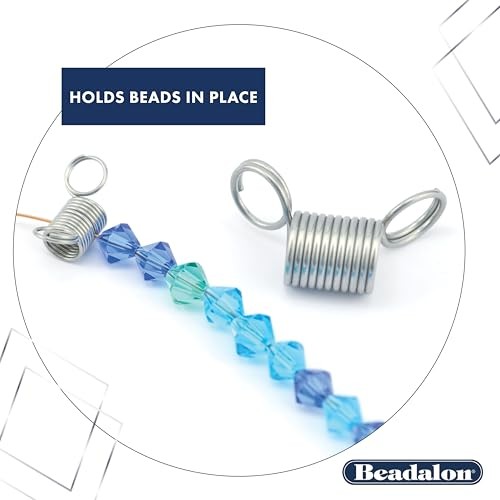 Bead Stopper, Combo Pack, 4 Small, 4 Large, 8 pc Combo Pack, 8 pc