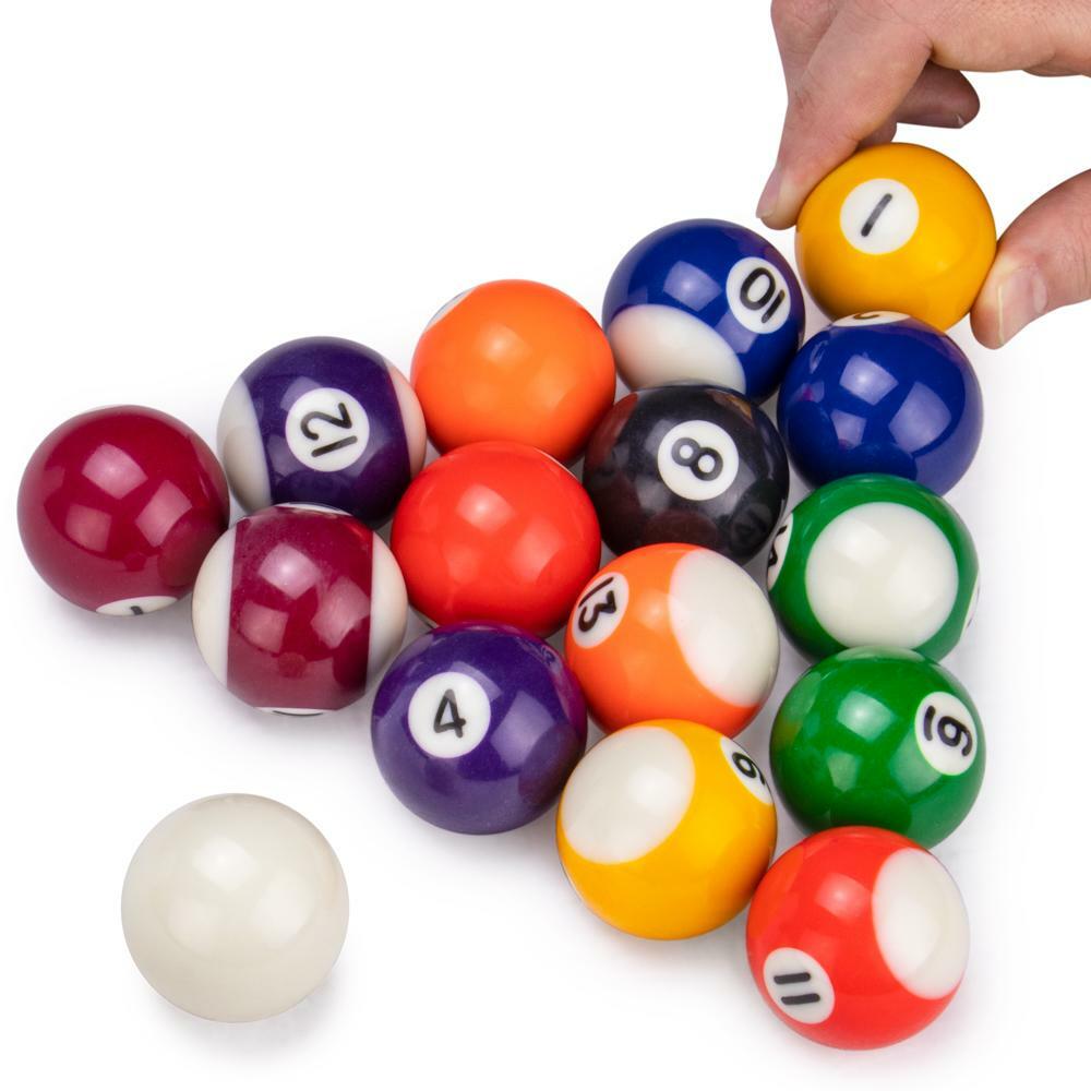 Felson Mini Size 1.5" Diameter Billiards Pool Balls Set