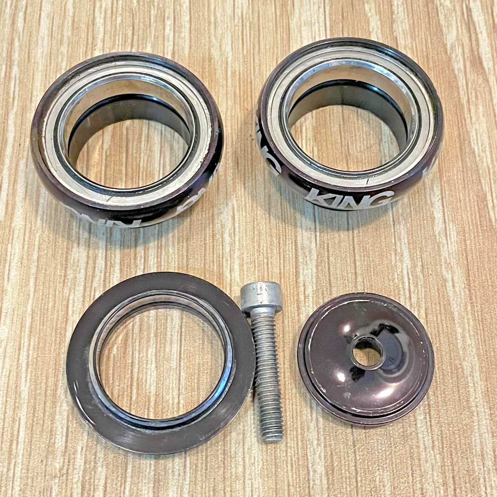 Chris King 1 1/8" Threadless Headset, NoThreadset, Black