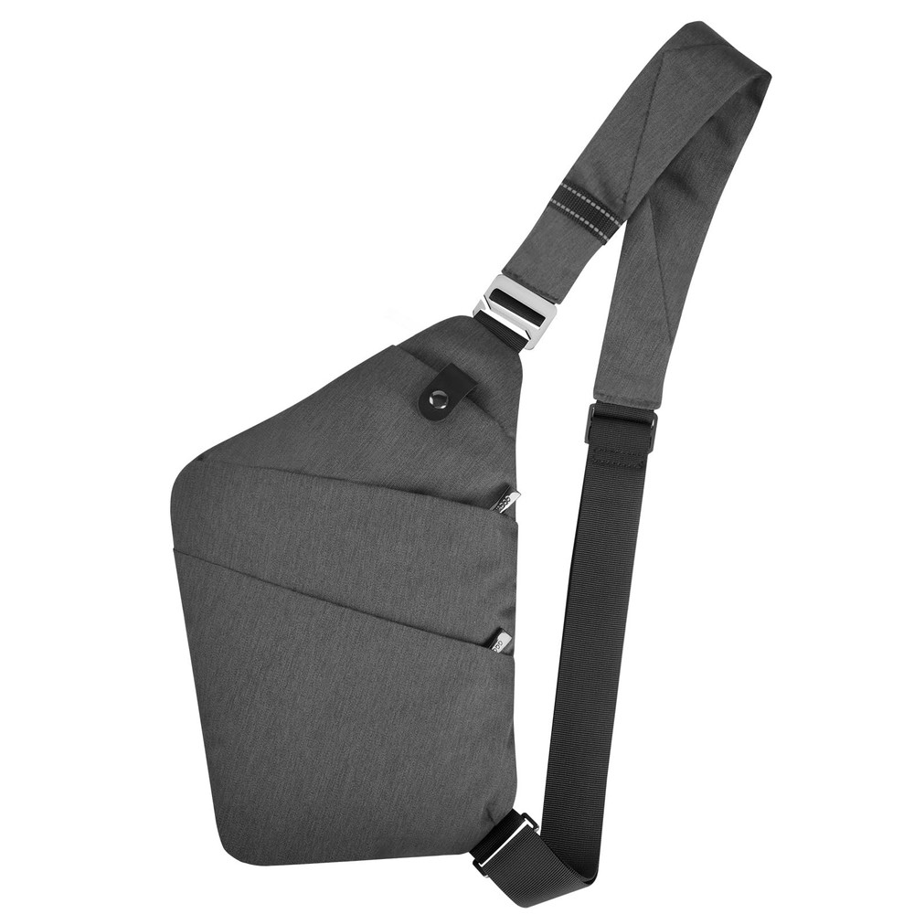 VADOO Sling Bag - Anti-theft Crossbody One Size, Basic Version-dark Grey