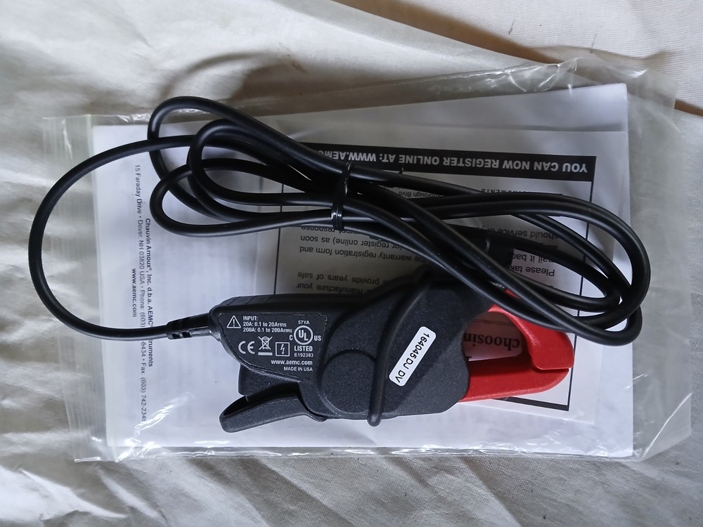 AEMC MN213 200A AC Current Probe BR.