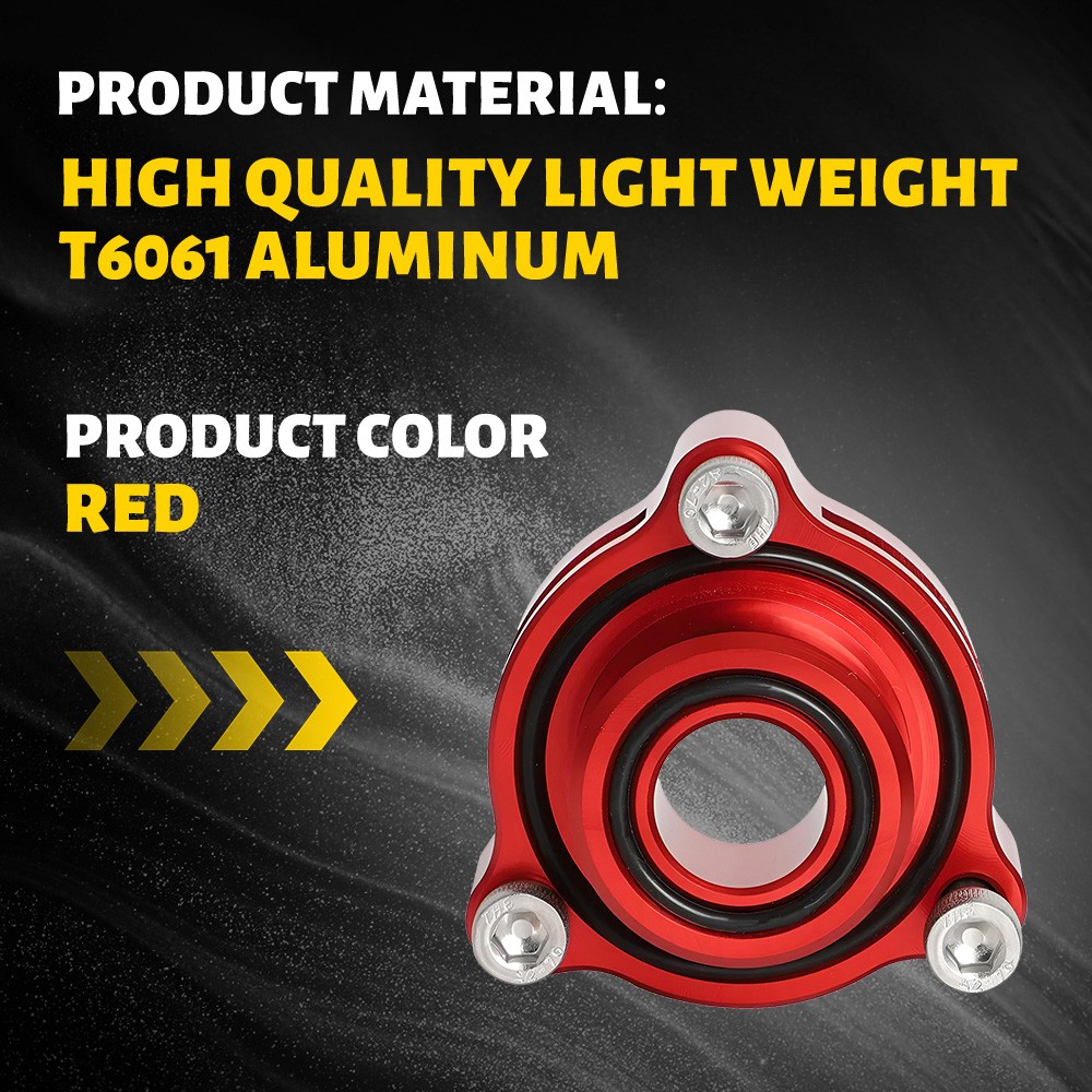 Billet Blow Off Valve Adapter For Chevy Silverado GM Sierra 2.7L Turbo 2019-2023