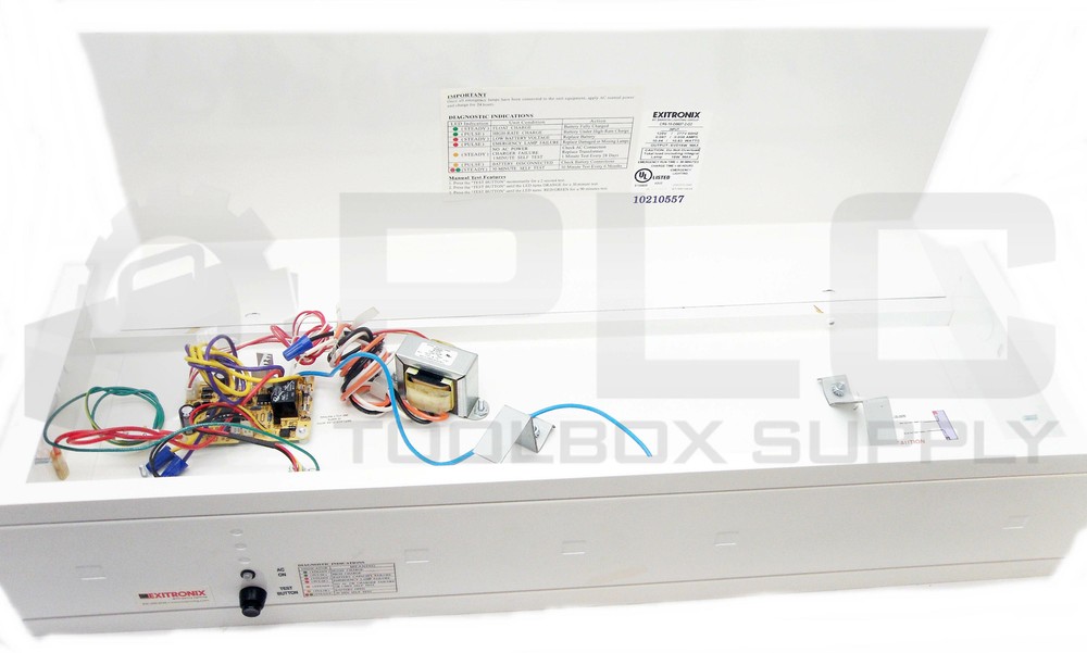 NEW EXITRONIX CR6-18-D0607-2-G2 EMERGENCY LIGHT
