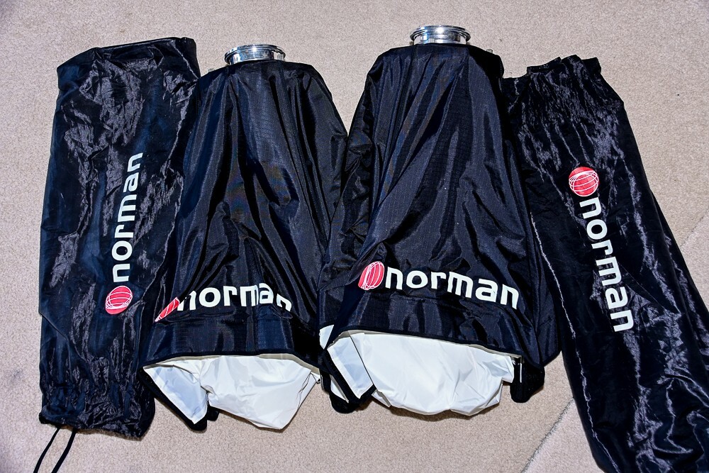 Norman studio lights and complete studio set up