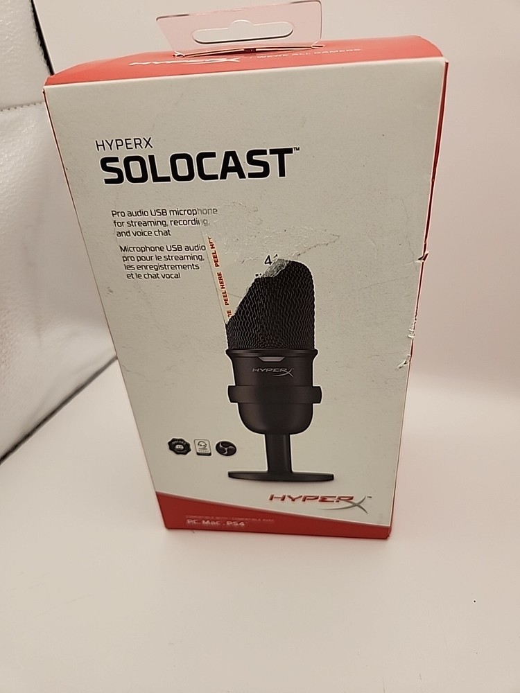 HyperX Solocast USB Microphone For PC, PS4, PS5 And MAC.