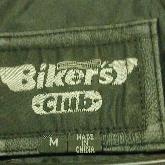 Black Leather Vest and Chaps Size Medium