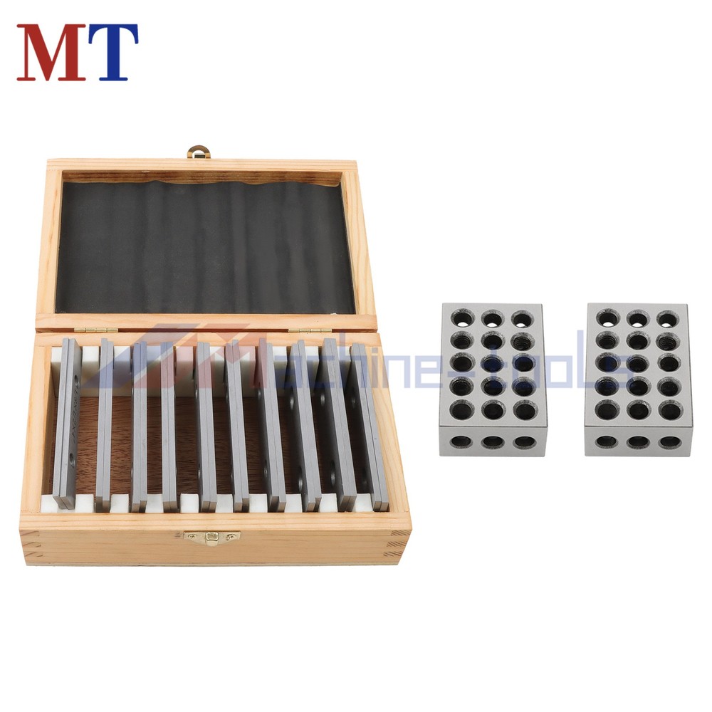 1/8" x 4" 10-Pair Precision Parallel Set Including 1-2-3 Blocks