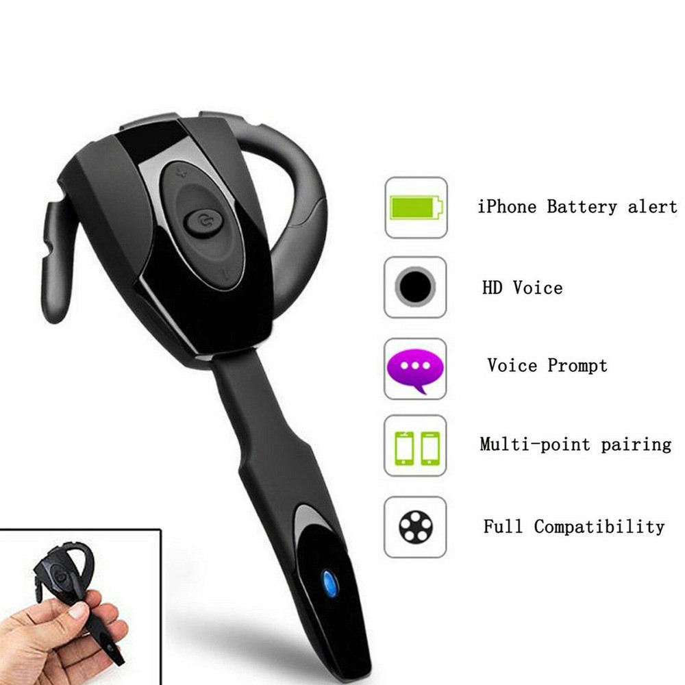 Bluetooth Headset Sport Headphone Wireless Hands-free Earphone for Calling