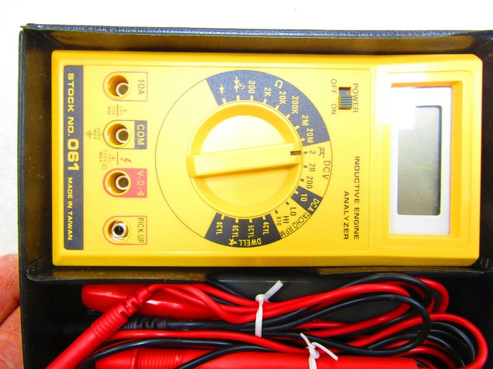 Digital Engine Analyzer, Stock No. 061