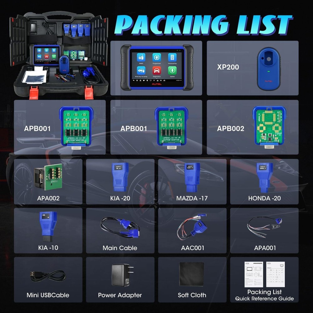 2026 New Autel MaxiIM IM508S, IMMO Key Programming & Full System Diagnostic Tool