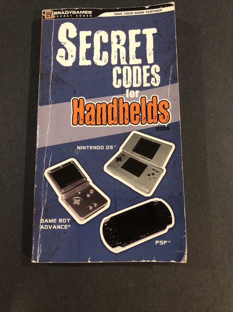 secret codes for handhelds nintendo brady games book