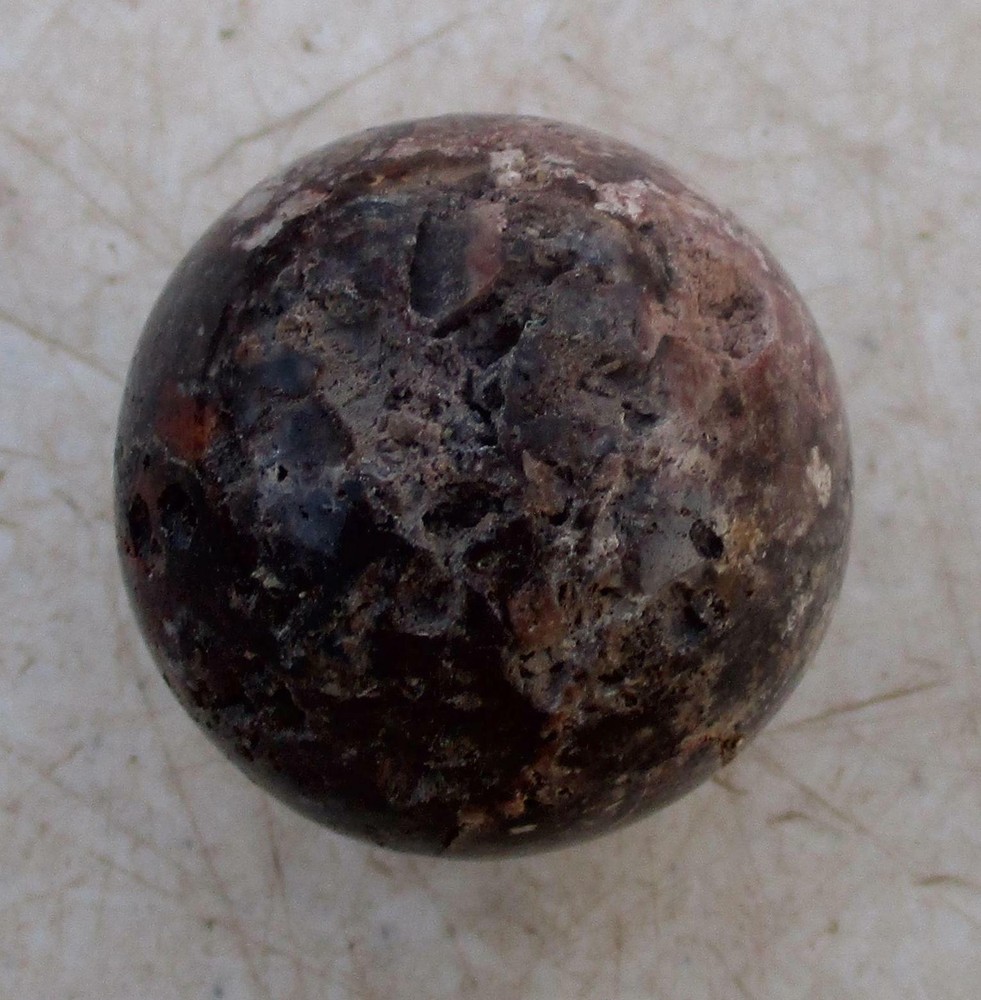 Fluorescent AZ Calcite 35mm Sphere 4716