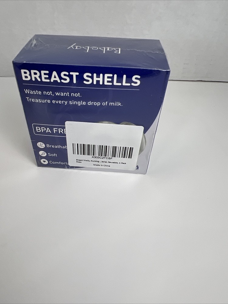 BPA Free Reusable Breast Shells - 2 Count