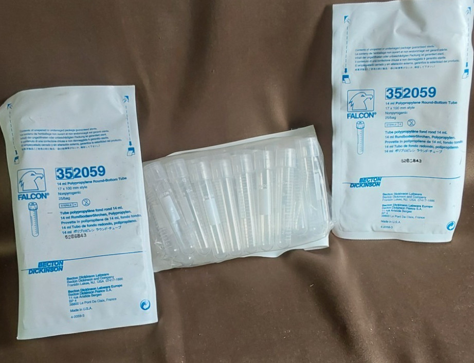 14ml Polypropylene Round Bottom Tubes