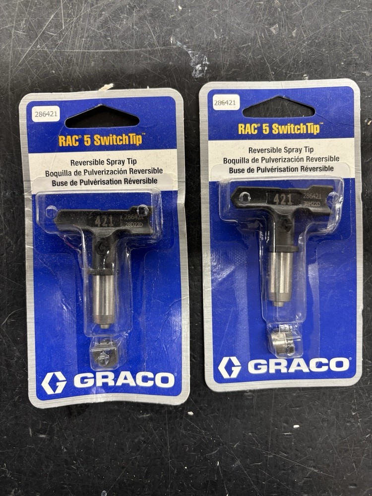 Graco Rac 5 286421 Spray Tip 2 Pack