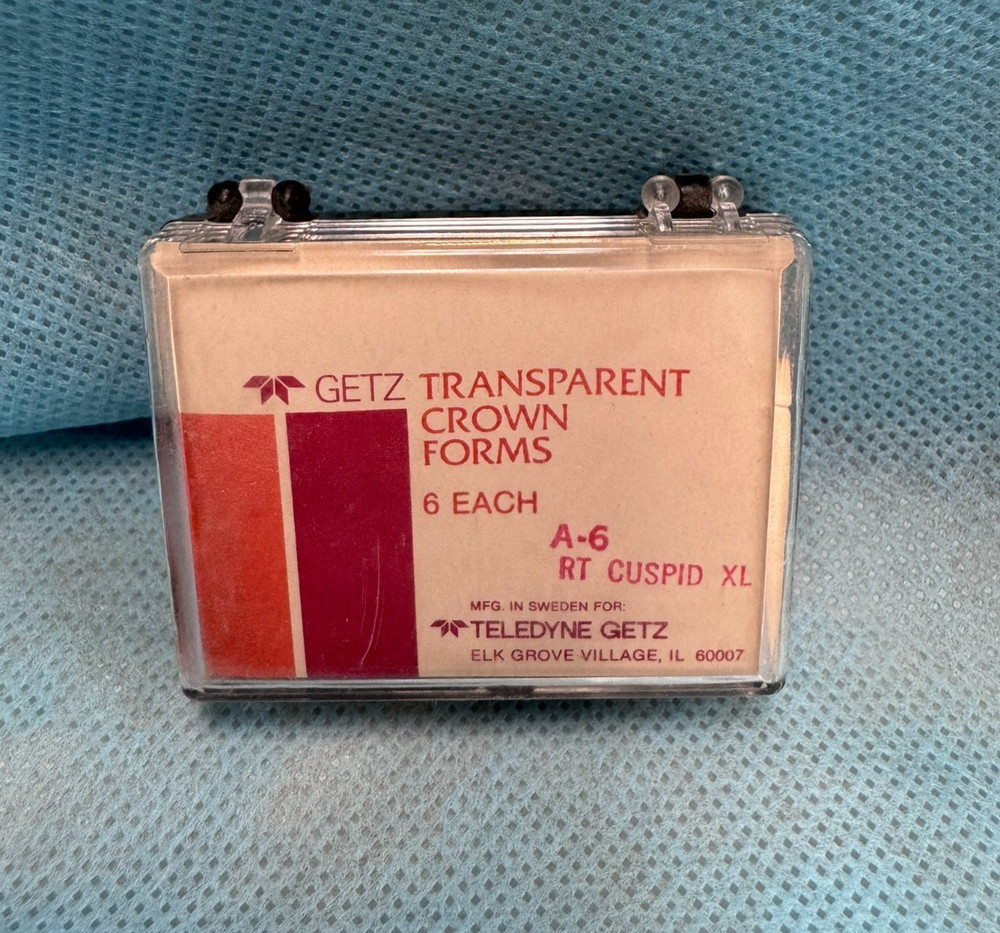 Transparent Crown Forms (6 Each) - Teledyne Getz