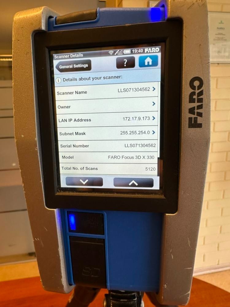 FARO X330 Laser Scanner