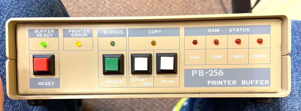 VINTAGE PB-256 PRINTER BUFFER