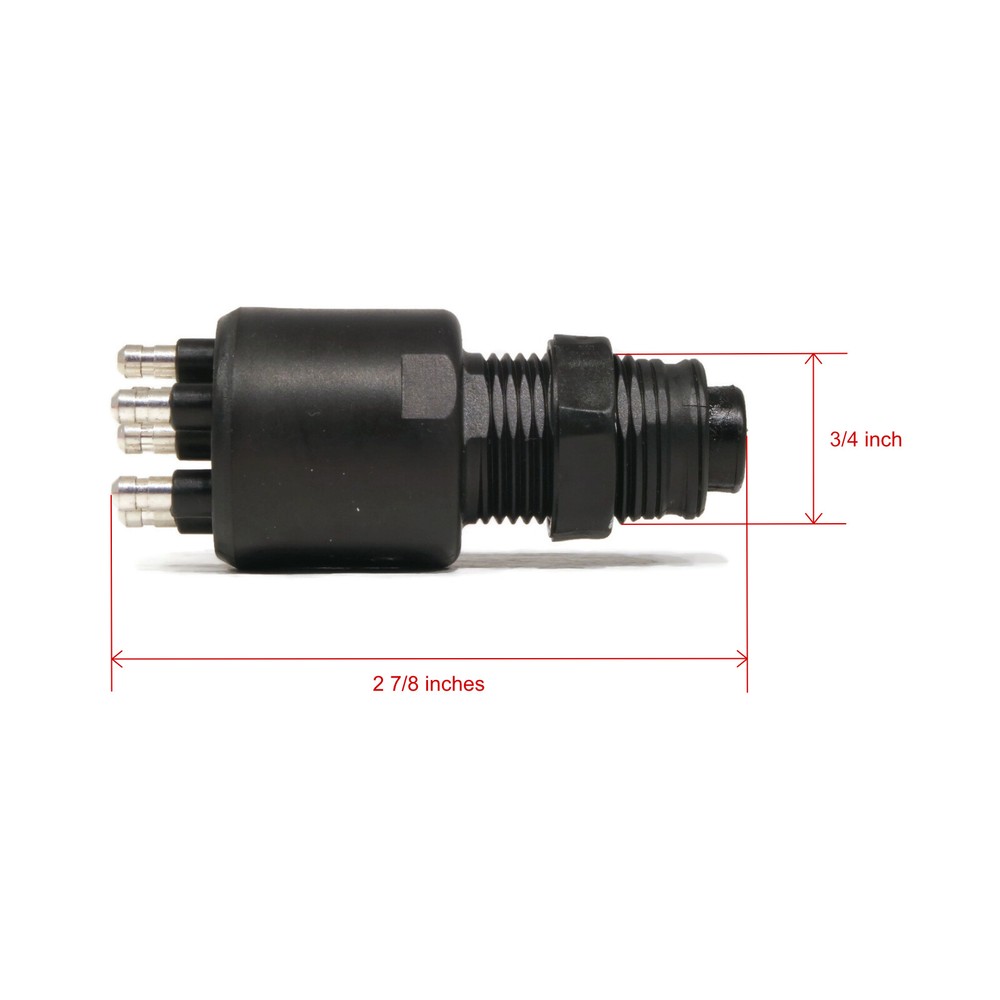 Ignition Key Switch for 1996-2000 Evinrude Remote Control Side Mount Rigging Kit