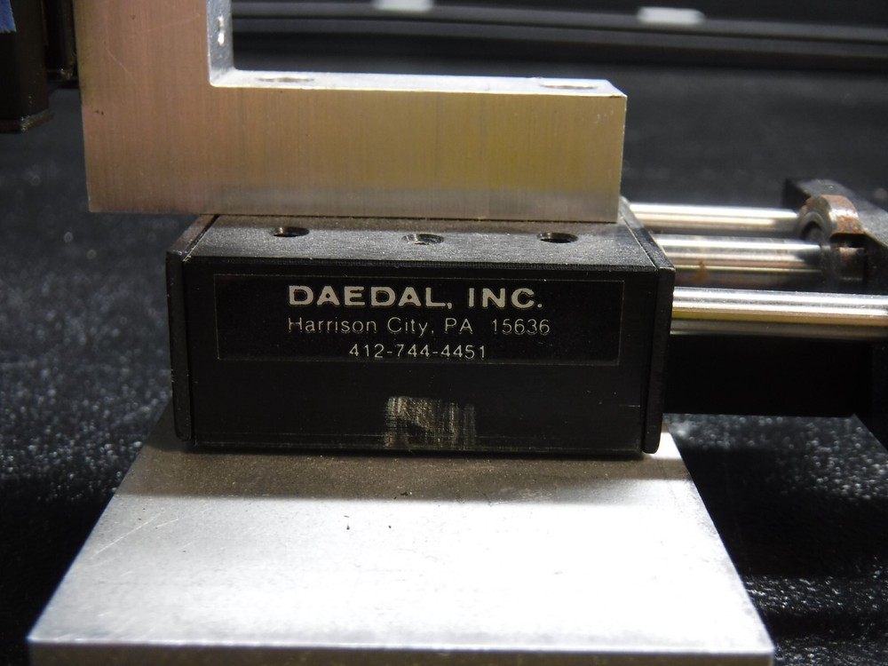 Daedal Inc. 412-744-4451 Microscope Linear Slides