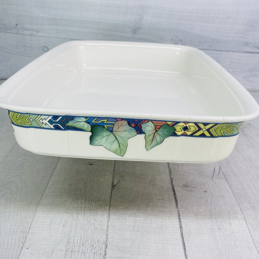 Villeroy & Boch PASADENA Germany 14" Rectangular Lasagna Baker Baking Dish Pan