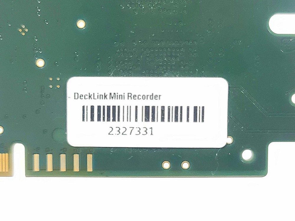 Blackmagic Design BMDPCB217D1 DeckLink Mini Recorder (C2018-637)