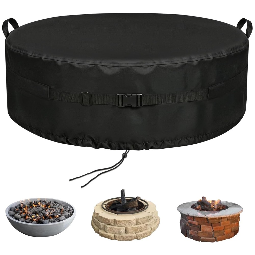 Waterproof Outdoor Firepit Cover 42"