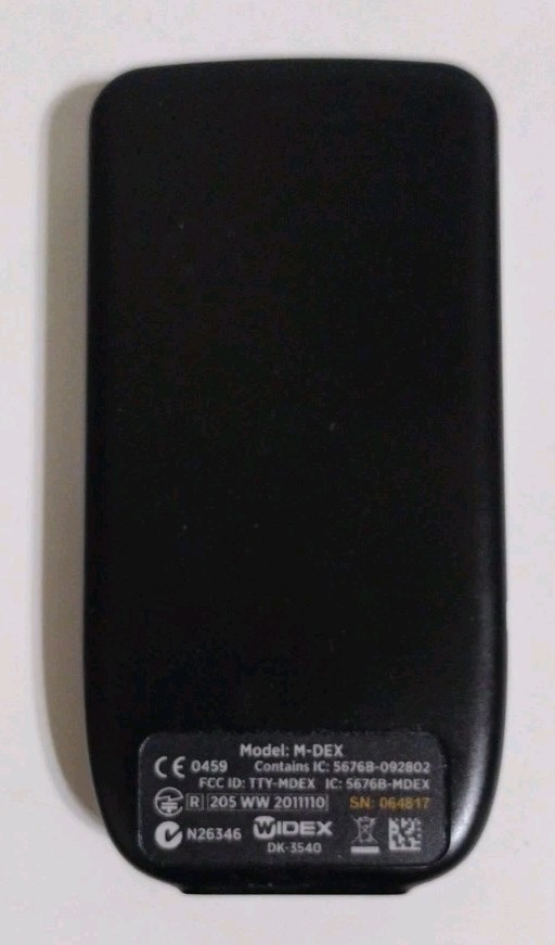Widex M-DEX Remote Control Bluetooth Hearing Aid Mobile Phone Accessory TESTED