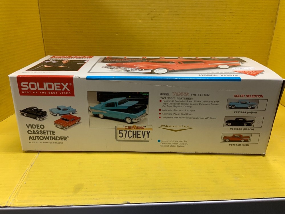 Solidex VHS Video Cassette Autowinder