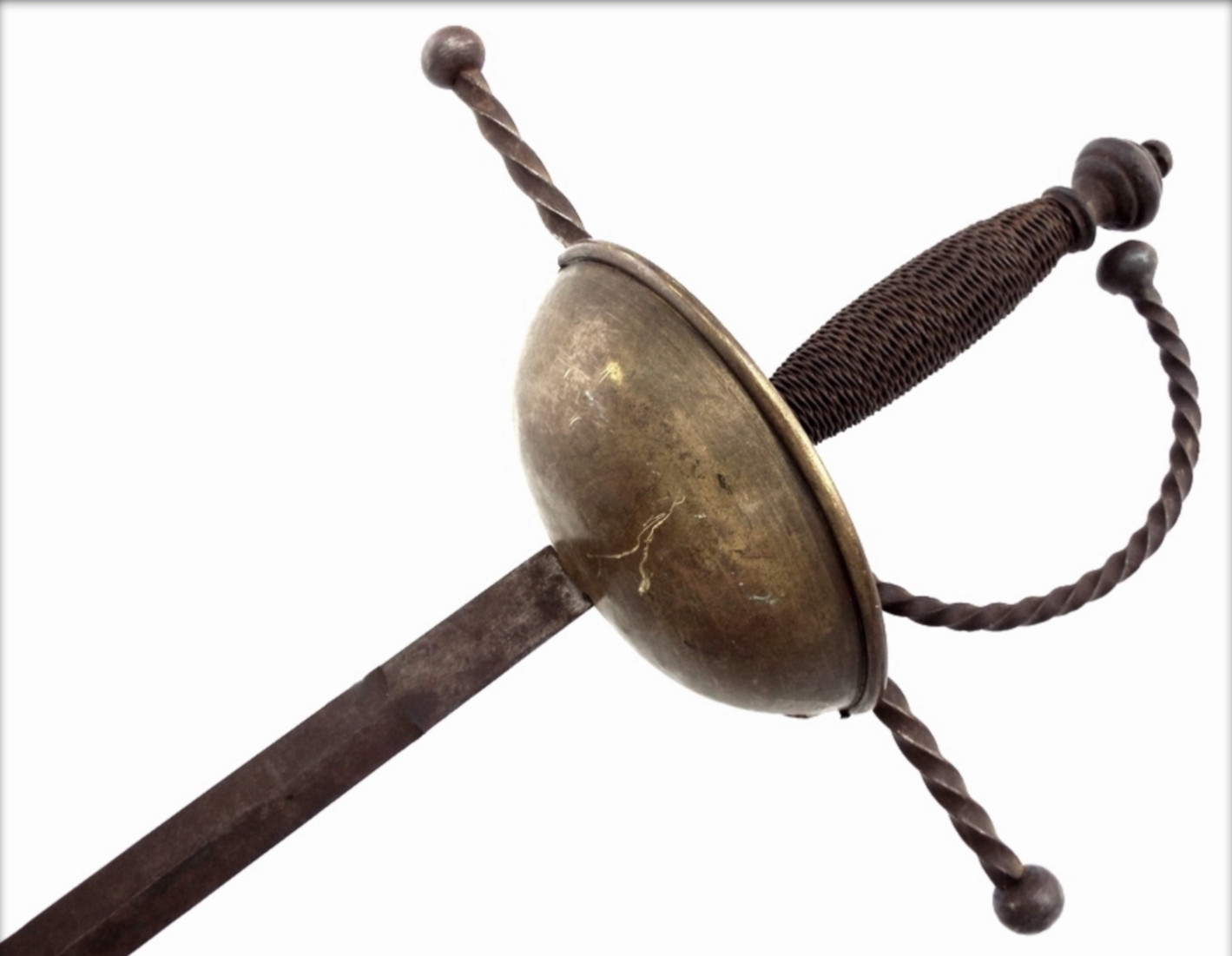 Antique Spanish Colonial Cuphilt Rapier sword 1700’s Pirates Buccaneer Battle