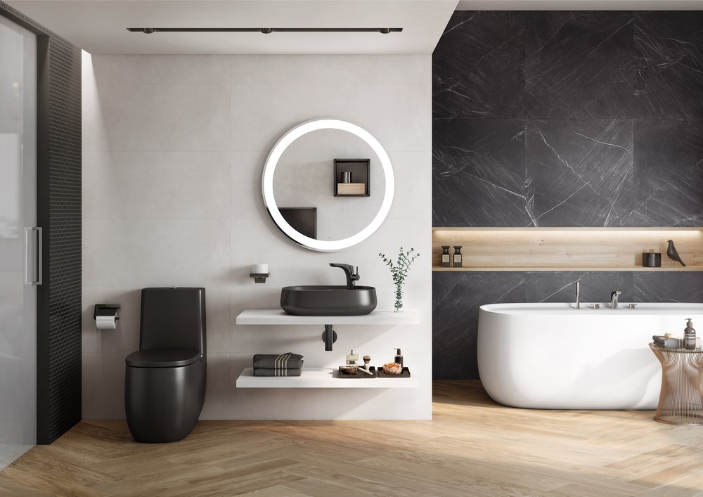 Roca Beyond Rectangular vessel sink