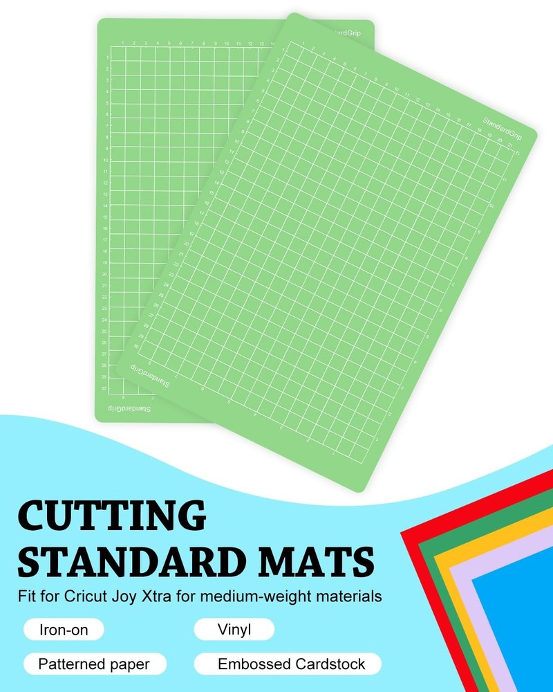 UCEC Cutting Mat Compatible with Joy Xtra, 3 Pack One Size, Green,3