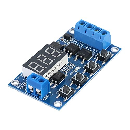 DC 5V-36V Timer Module Cycle Delay Timer Switch Turn On/Off Relay Module with
