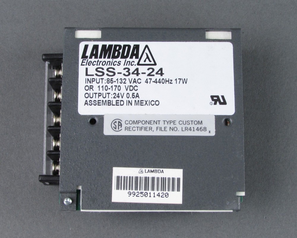 NEW Lambda LSS34-24 Regulated Power Supply - 24V, 0.5A