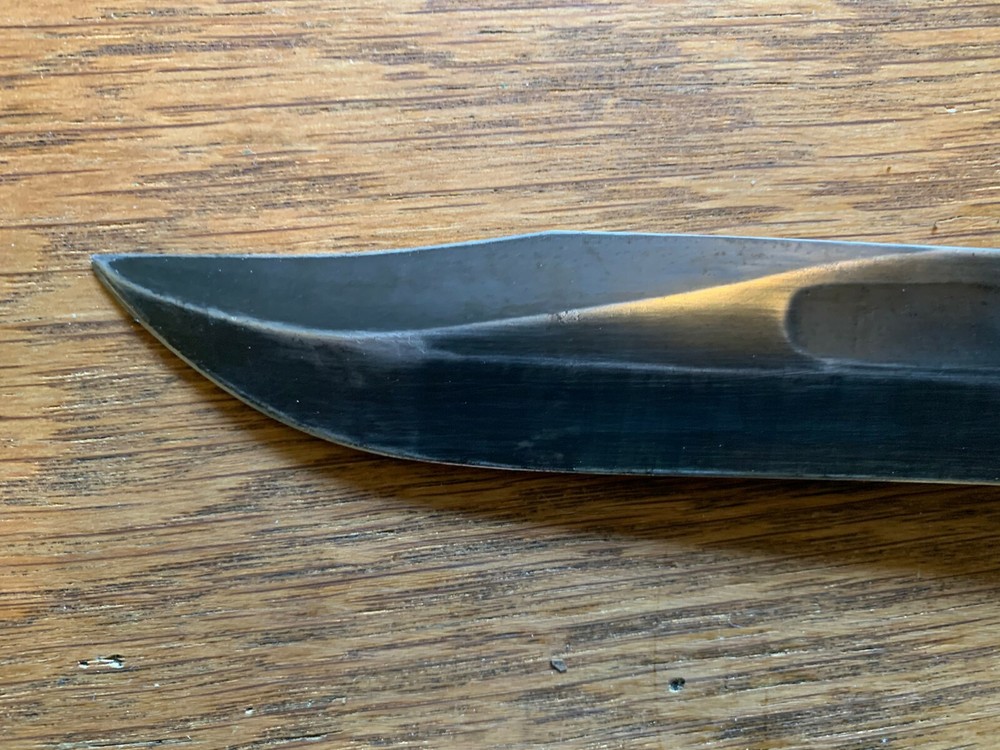 WWII Camillus USN Mark 2 with Leather Sheath